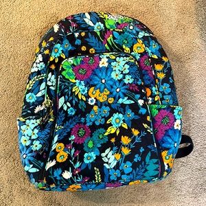 Vera Bradley Midnight Blues (retired pattern) laptop backpack. Gently used.